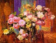 Bischoff, Franz Roses Sweden oil painting reproduction